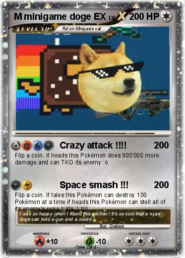 Pokemon M minigame doge EX