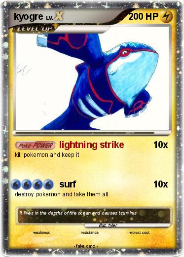 Pokemon kyogre