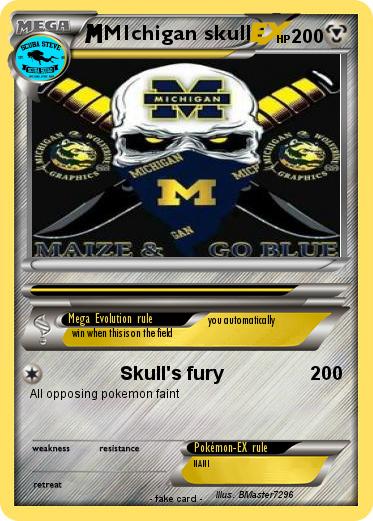 Pokemon MIchigan skull