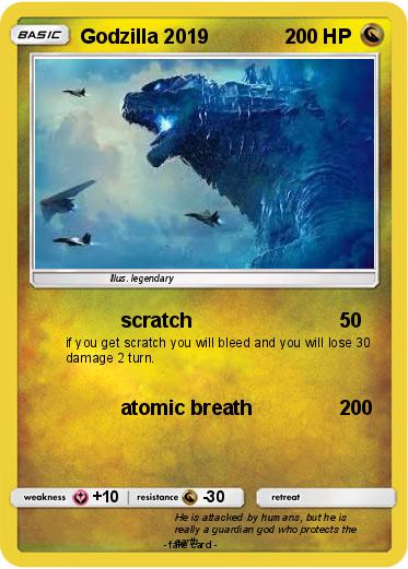 Pokemon Godzilla 2019