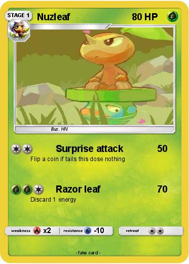 Pokemon Nuzleaf