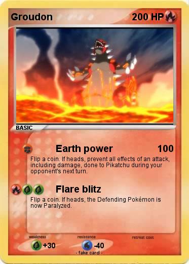 Pokemon Groudon