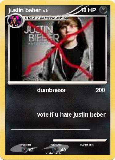 Pokemon justin beber