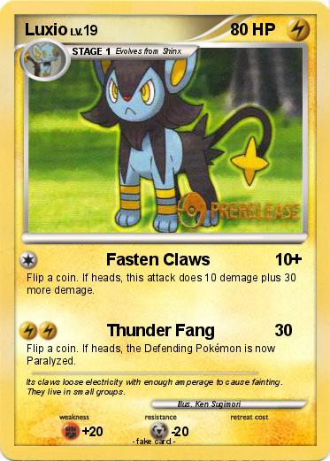 Pokemon Luxio