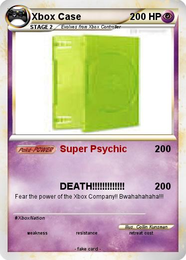 Pokemon Xbox Case