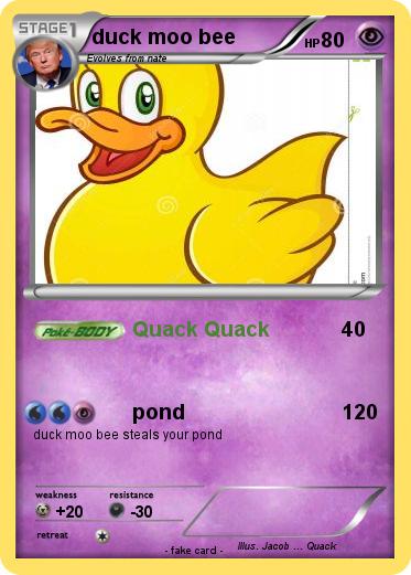 Pokemon duck moo bee