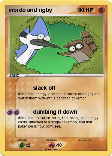 Pokemon mordo and rigby