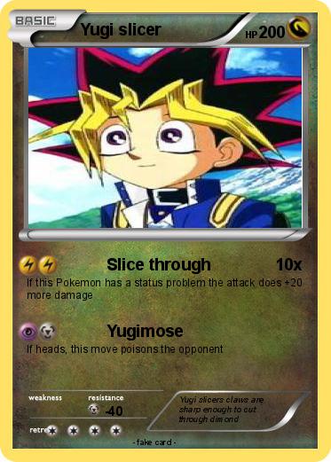 Pokemon Yugi slicer