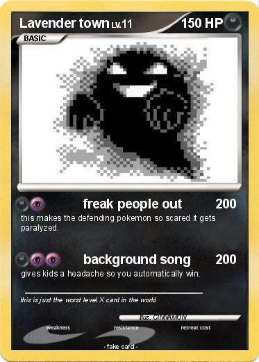 Pokemon Lavender town
