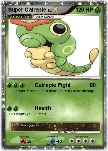 Pokemon Super Catrepie