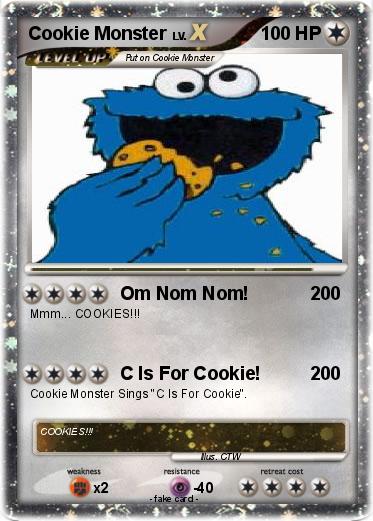 Pokemon Cookie Monster