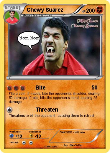 Pokemon Chewy Suarez