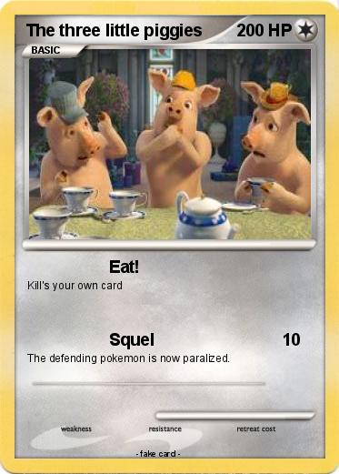 Pokemon The three little piggies