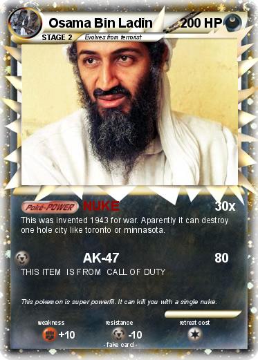 Pokemon Osama Bin Ladin