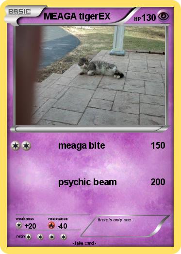 Pokemon MEAGA tigerEX