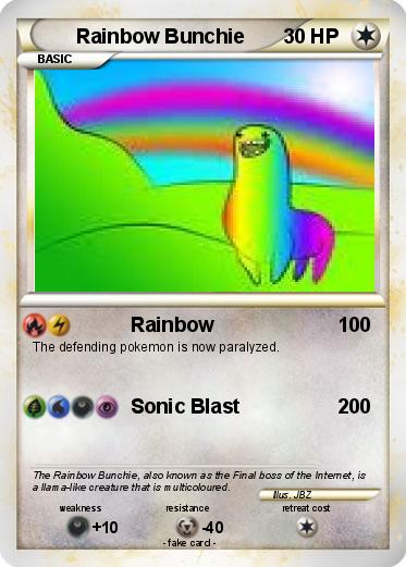 Pokemon Rainbow Bunchie