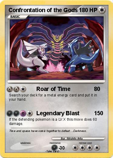 Pokemon Confrontation of the Gods
