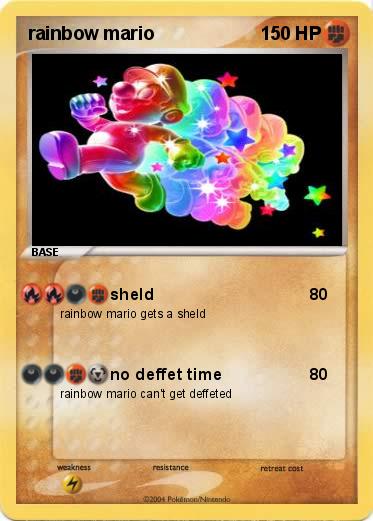 Pokemon rainbow mario