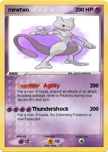 Pokemon mewtwo