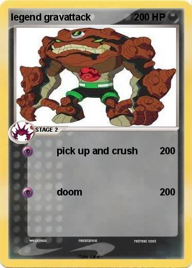 Pokemon legend gravattack