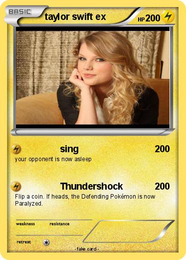 Pokemon taylor swift ex