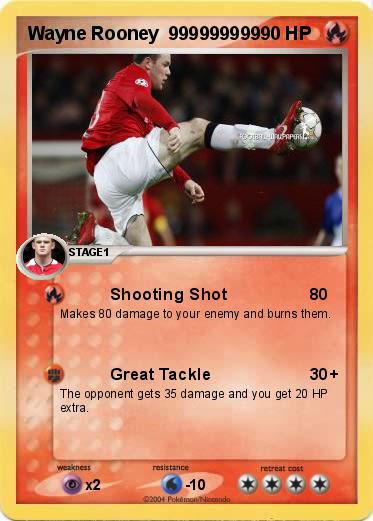 Pokemon Wayne Rooney  999999999