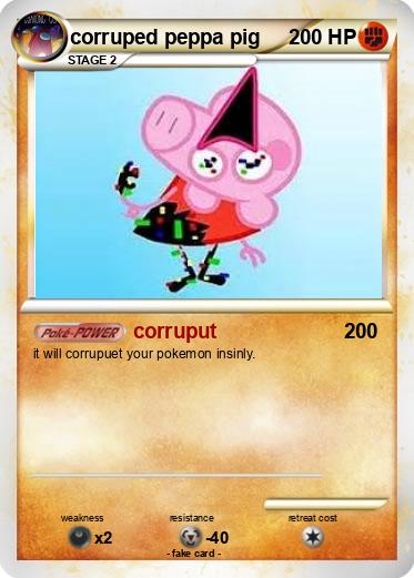 Pokemon corruped peppa pig