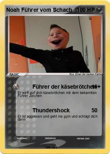 Pokemon Noah Führer vom Schach