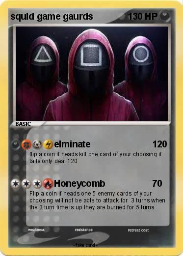 Pokemon squid game gaurds