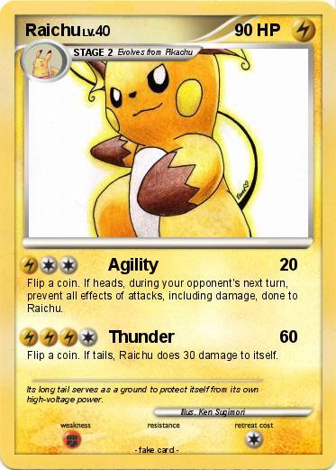 Pokemon Raichu