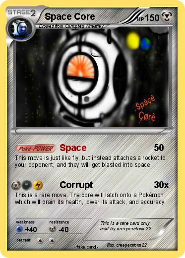 Pokemon Space Core