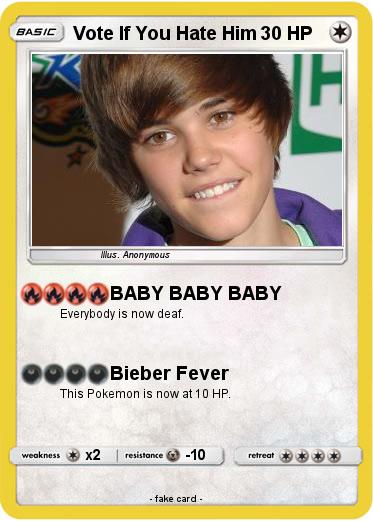 Pokemon Vote If You Hate Him