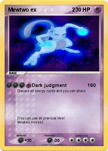 Pokemon Mewtwo ex                        2                                                             