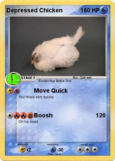 Pokemon Depressed Chicken