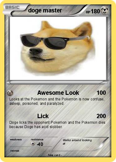 Pokemon doge master