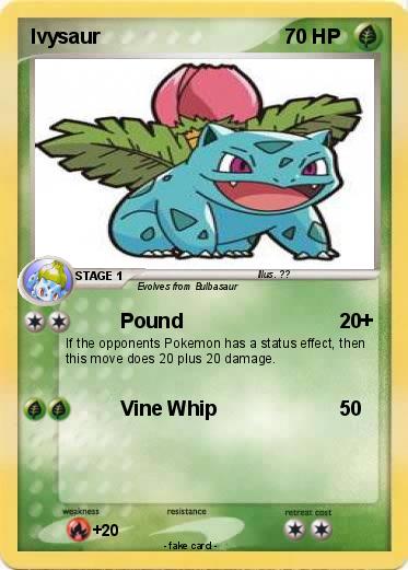 Pokemon Ivysaur