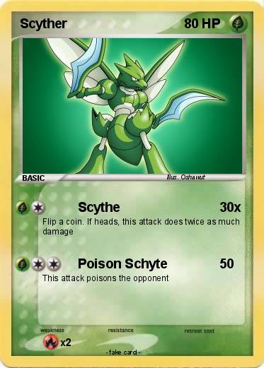 Pokemon Scyther