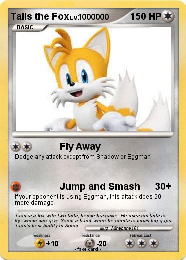 Pokemon Tails the Fox