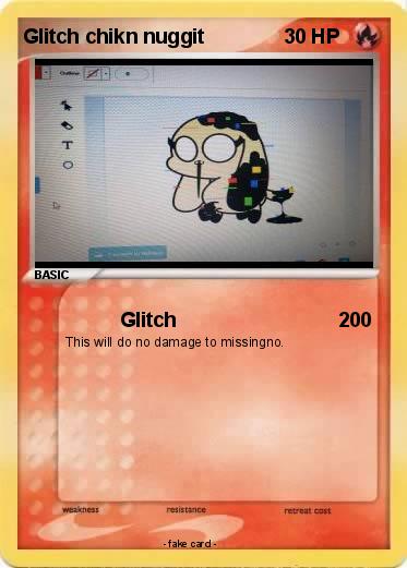 Pokemon Glitch chikn nuggit
