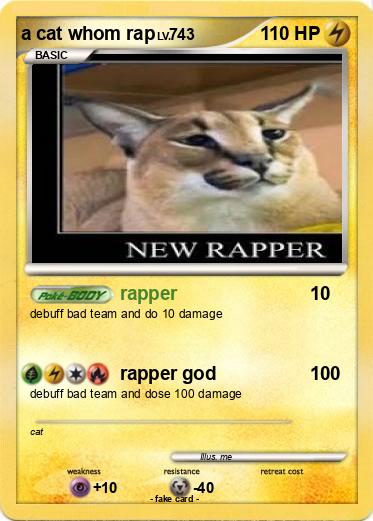Pokemon a cat whom rap