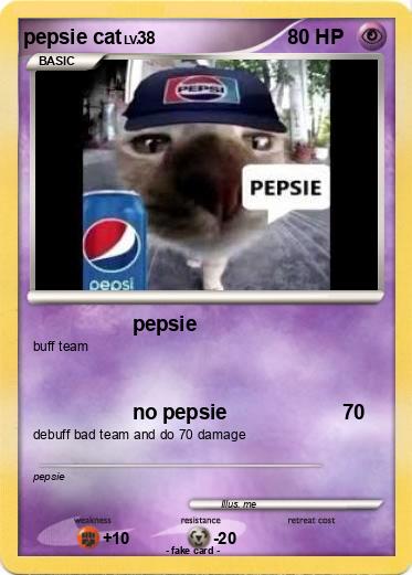 Pokemon pepsie cat