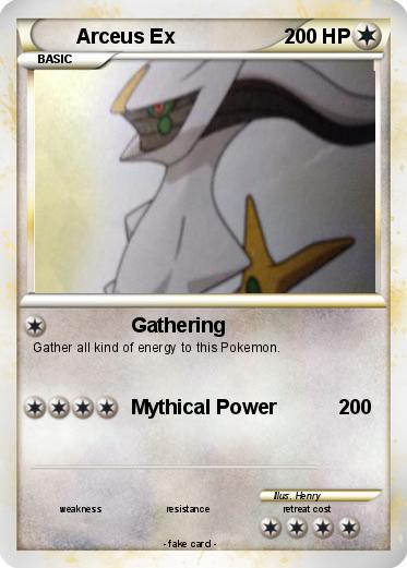 Pokemon Arceus Ex