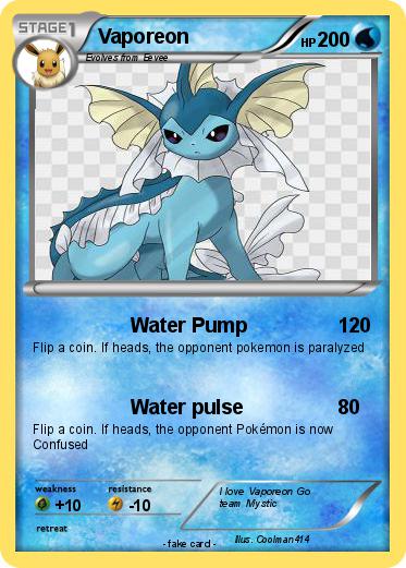 Pokemon Vaporeon