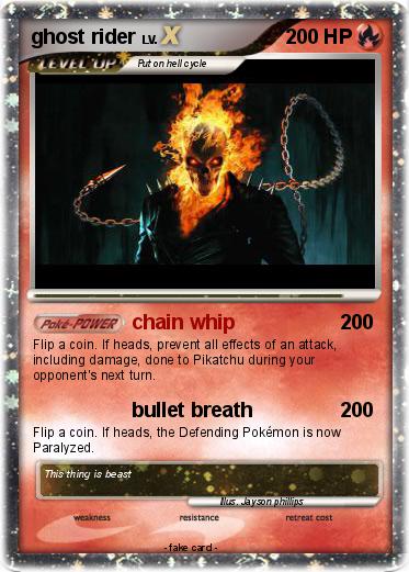 Pokemon ghost rider