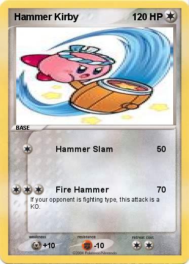 Pokemon Hammer Kirby