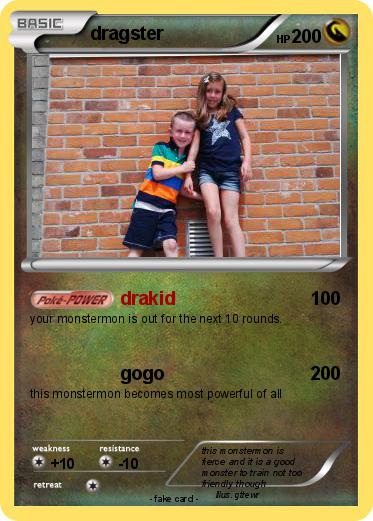Pokemon dragster