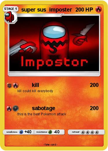 Pokemon super sus  imposter
