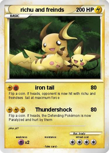 Pokemon richu and freinds