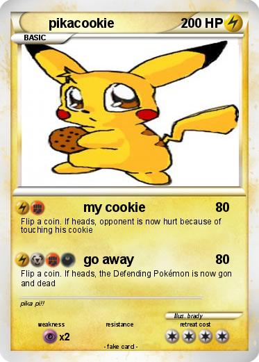 Pokemon pikacookie