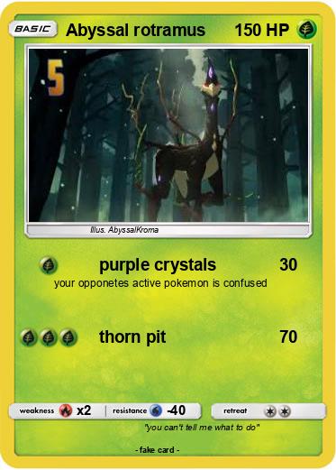 Pokemon Abyssal rotramus